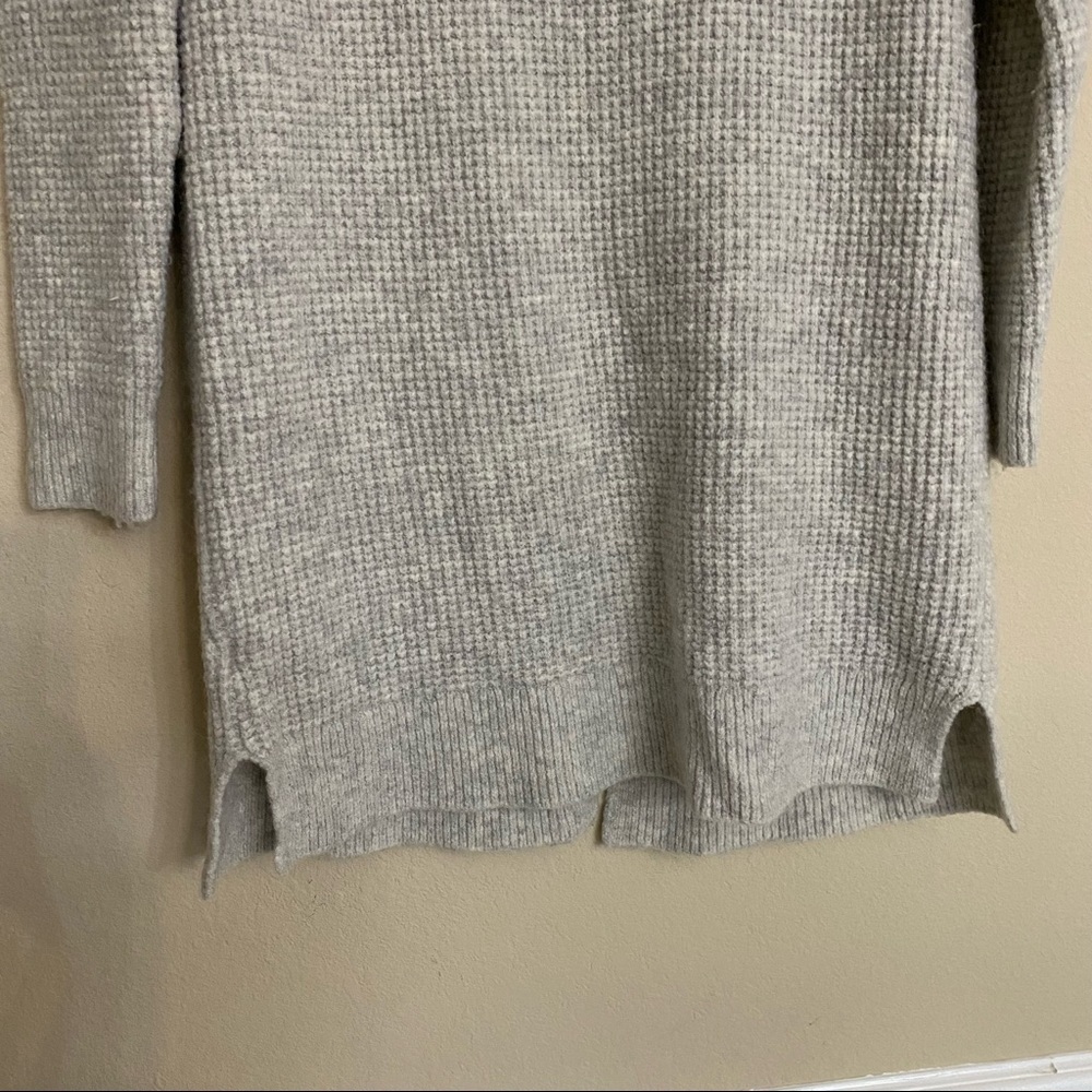 Madewell Gray Backstage Cardigan Sweater Merino Wool Alpaca Size XS Soft - Picture 11 of 14